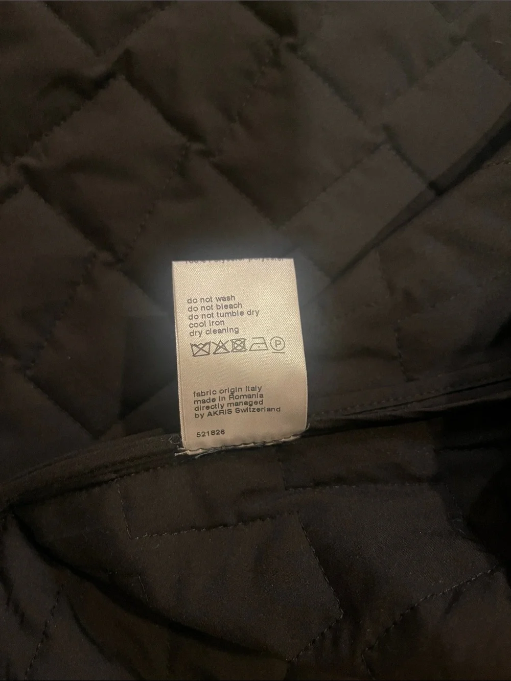 Akris Punto Black Quilted Long Puffer Under Coat - Picture 6 of 8